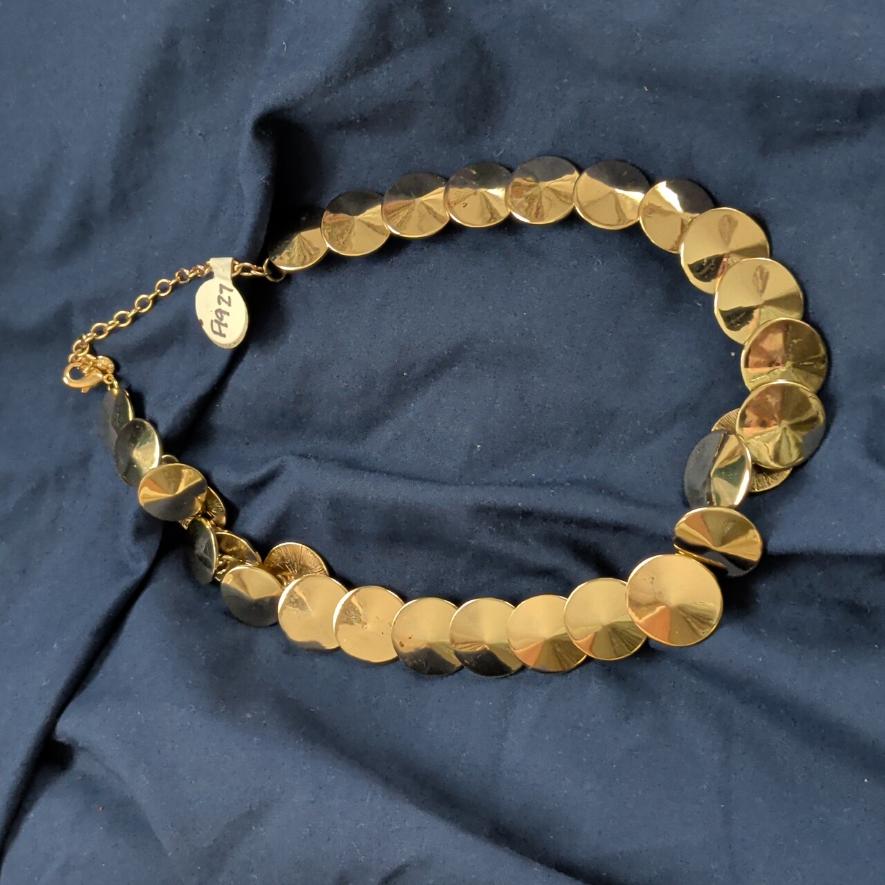 Baublebar Gold Reflective Disc Necklace 76$
